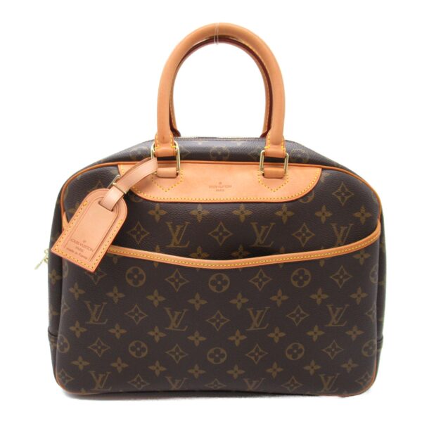 2101217971928 5 Louis Vuitton Deauville Handbag Monogram Brown