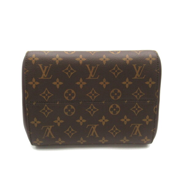 2101217972598 4 Louis Vuitton Fold Tote MM Monogram 2 Way Shoulder Bag Brown