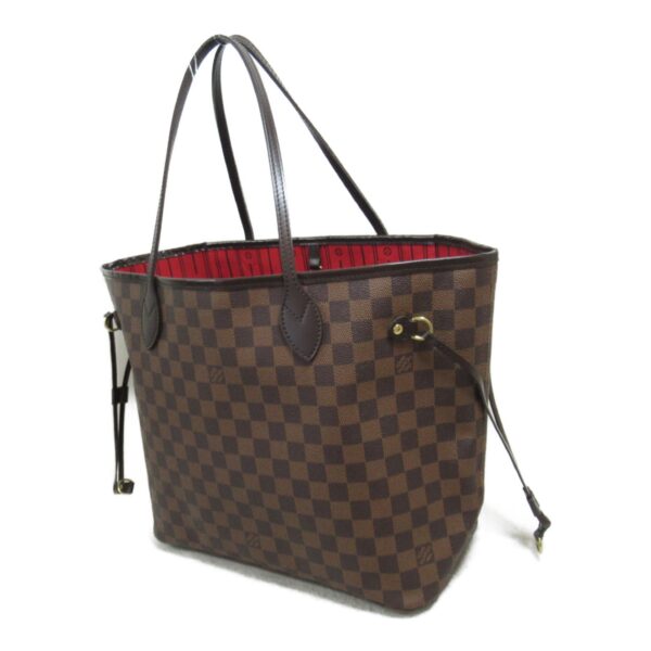 2101217972710 4 Louis Vuitton Neverfull MM Damier Tote Bag Brown