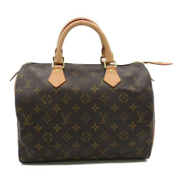 2101217973441 02 Louis Vuitton Speedy 30 Monogram Handbag Brown