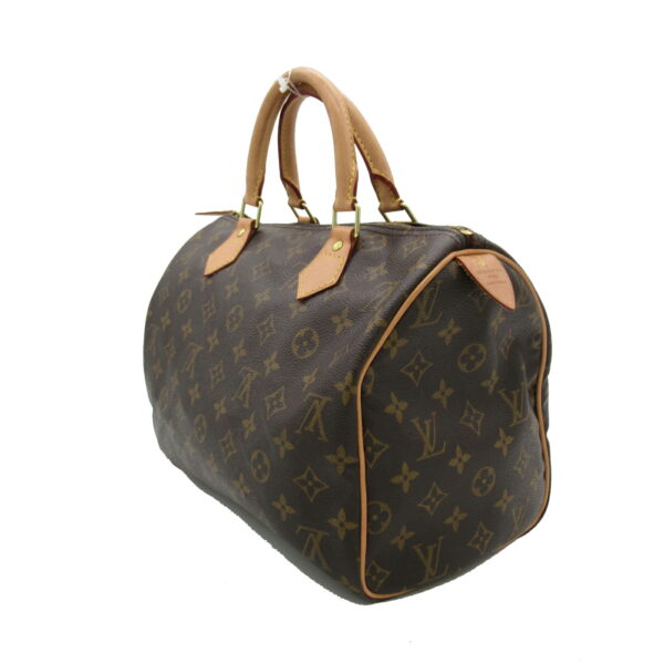 2101217973441 03 Louis Vuitton Speedy 30 Monogram Handbag Brown