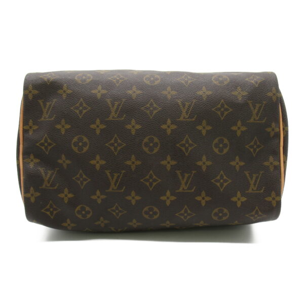 2101217973441 04 Louis Vuitton Speedy 30 Monogram Handbag Brown