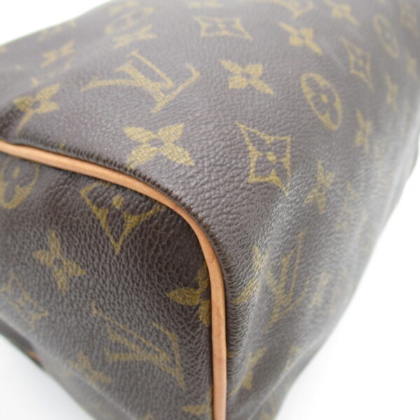 2101217973441 06 Louis Vuitton Speedy 30 Monogram Handbag Brown