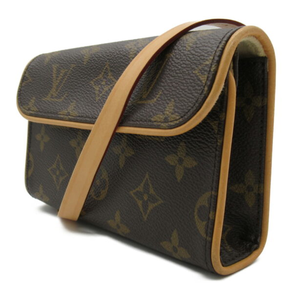 2101217973526 03 Louis Vuitton Pochette Florentine Monogram Waist Bag Brown