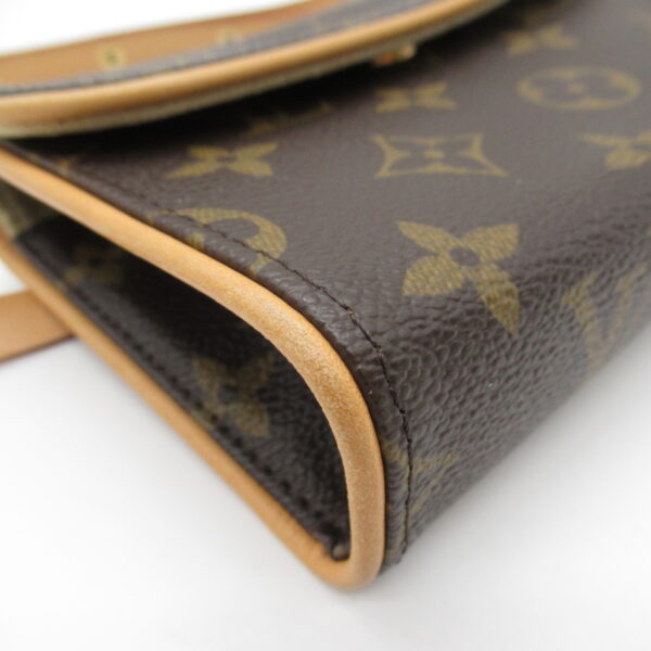 2101217973526 10 Louis Vuitton Pochette Florentine Monogram Waist Bag Brown