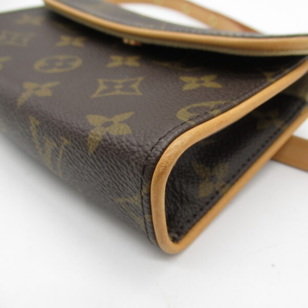 2101217973526 11 Louis Vuitton Pochette Florentine Monogram Waist Bag Brown