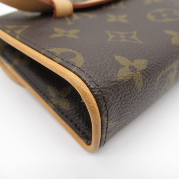 2101217973526 12 Louis Vuitton Pochette Florentine Monogram Waist Bag Brown