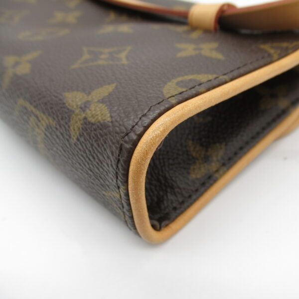 2101217973526 13 Louis Vuitton Pochette Florentine Monogram Waist Bag Brown