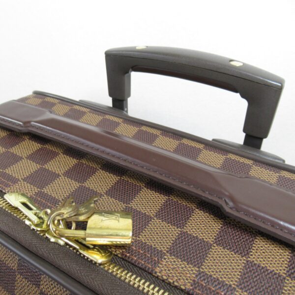 2101217973540 11 Louis Vuitton Pegas 45 Damier Carry Bag Brown