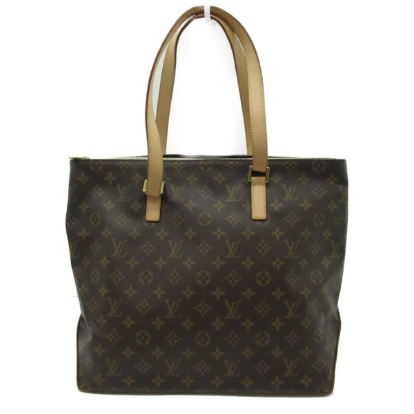 2101217974028 1 Louis Vuitton Hippo Mezzo Monogram Tote Bag Brown