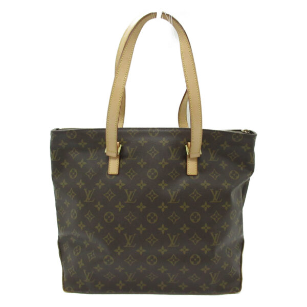 2101217974028 2 Louis Vuitton Hippo Mezzo Monogram Tote Bag Brown