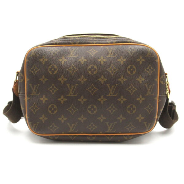 2101217976749 2 Louis Vuitton Reporter PM Monogram Shoulder Bag Brown