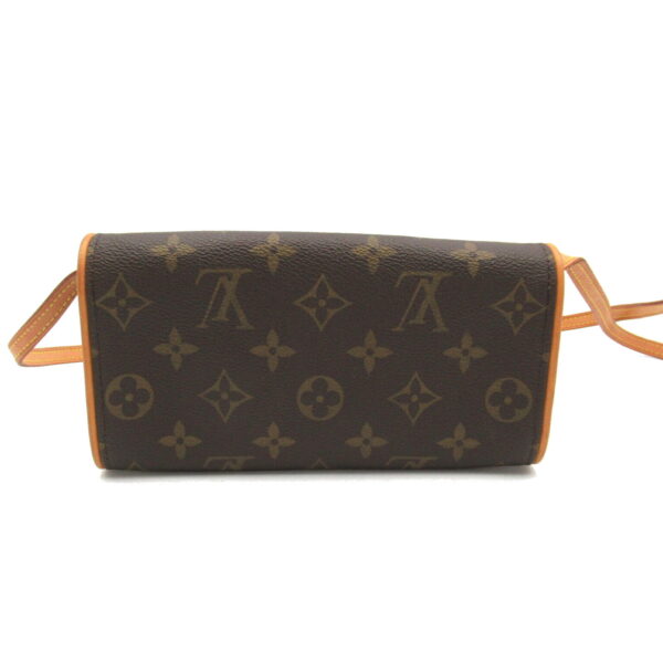 2101217976831 2 Louis Vuitton Pochette Twin PM Monogram Shoulder Bag Brown