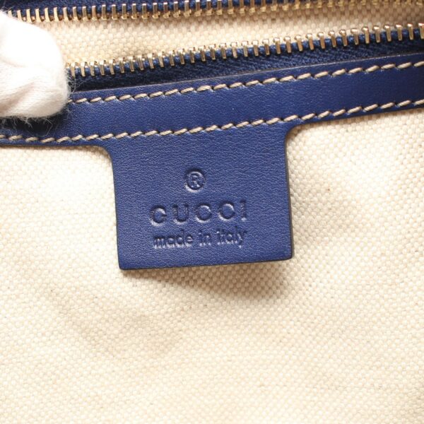 2101217976916 4 Gucci Gg Supreme Handbag Bag Blue