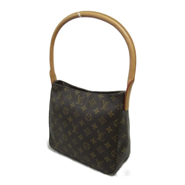 2101217977432 4 Louis Vuitton Looping MM Monogram Shoulder Bag Brown