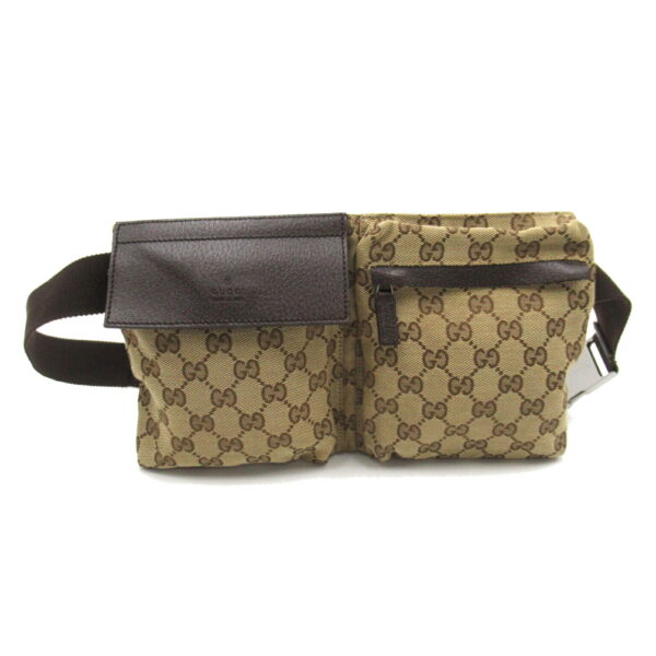 2101217977715 1 Gucci Gg Waist Bag Brown