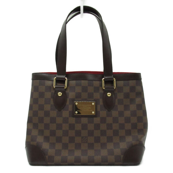 2101217977821 1 Louis Vuitton Hampstead Damier Tote Bag Brown