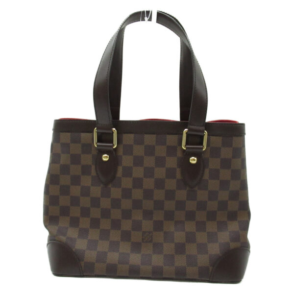 2101217977821 2 Louis Vuitton Hampstead Damier Tote Bag Brown