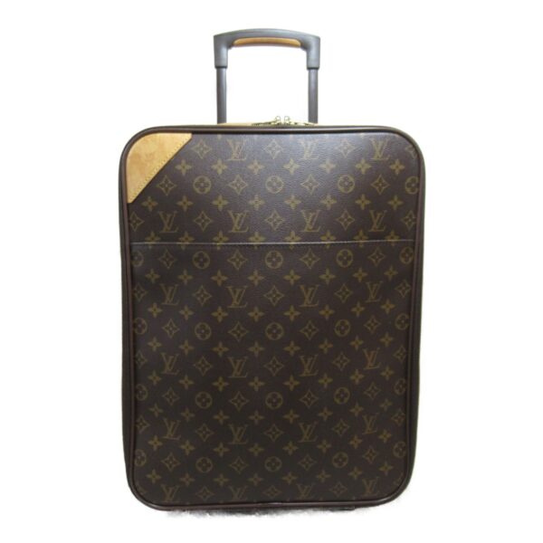 2101217978194 4 Louis Vuitton Pegas 45 Monogram Carry Bag Brown