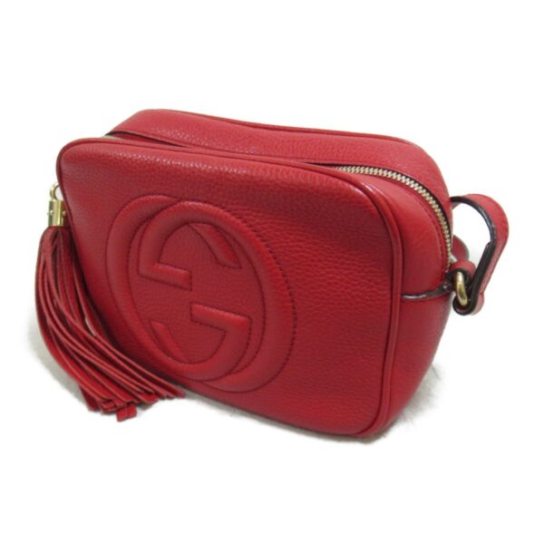 2101217978569 4 Gucci Gg Soho Disco Shoulder Bag Red