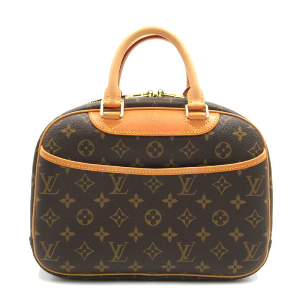 2101217978934 1 Louis Vuitton Trouville Monogram Handbag Brown