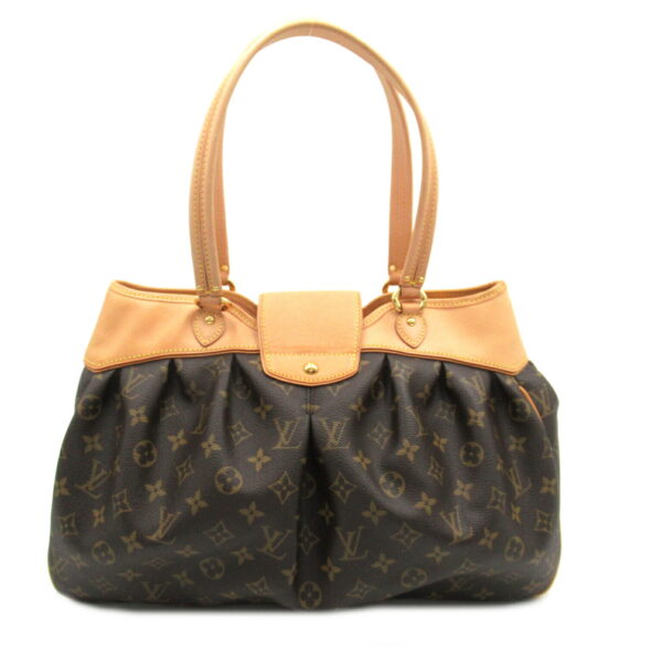 2101217979047 2 Louis Vuitton Boesi PM Monogram Handbag Brown