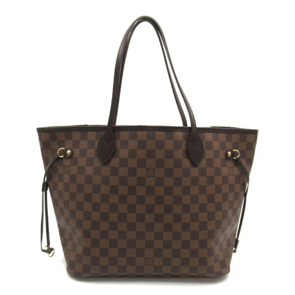 2101217979177 1 Louis Vuitton Neverfull MM Damier Tote Bag Brown