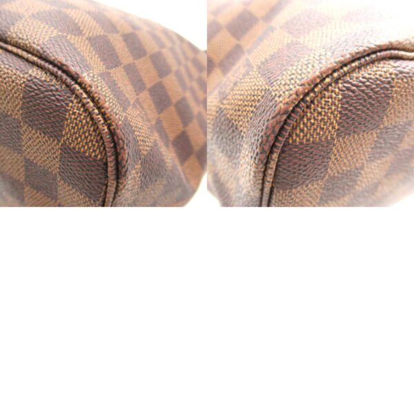 2101217979177 13c Louis Vuitton Neverfull MM Damier Tote Bag Brown