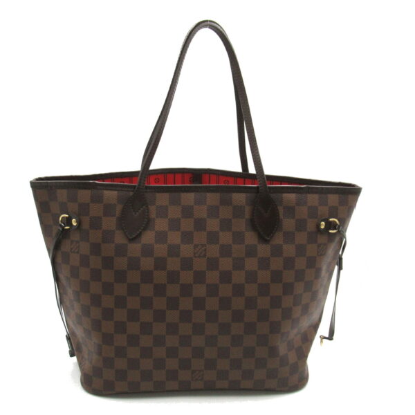 2101217979177 2 Louis Vuitton Neverfull MM Damier Tote Bag Brown