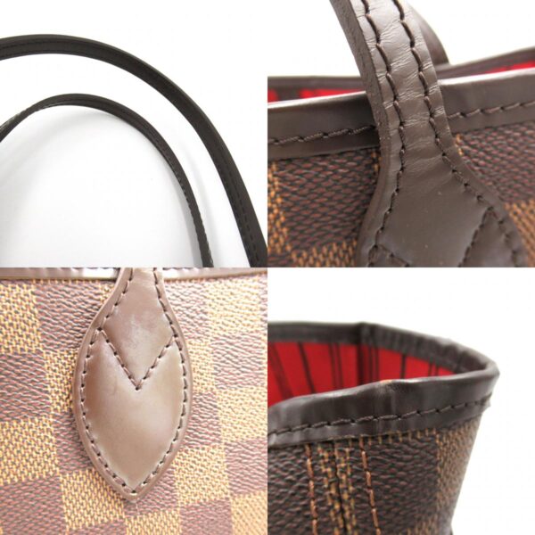 2101217979177 9c Louis Vuitton Neverfull MM Damier Tote Bag Brown