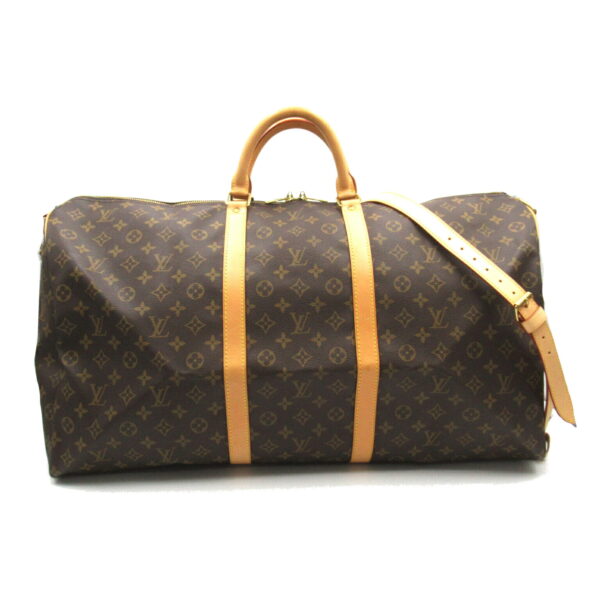 2101217979269 1 Louis Vuitton Keepall Bandouliere 60 Monogram Bag Brown