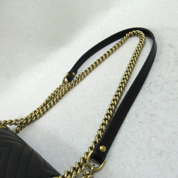 2101217979825 8 Gucci Gg Marmont Shoulder Bag Black