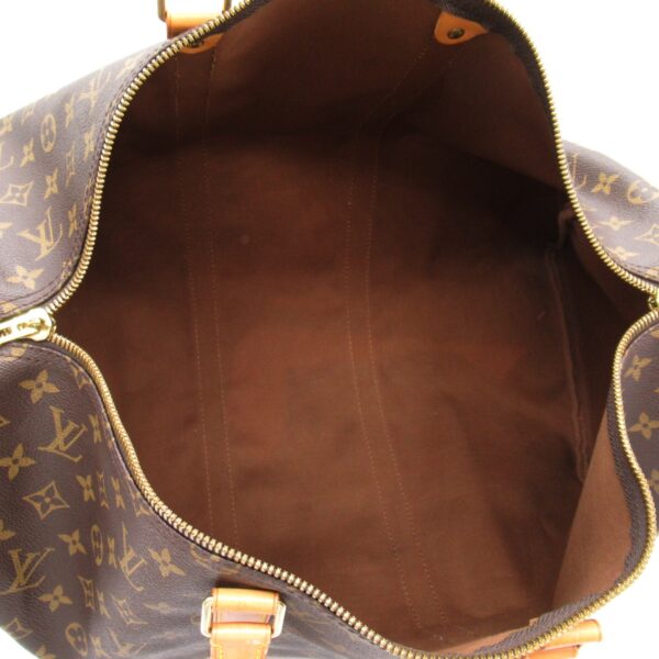 2101217980791 2 Louis Vuitton Keepall 50 Monogram Bag Brown