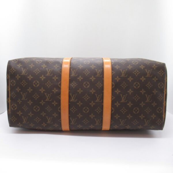 2101217980791 6 Louis Vuitton Keepall 50 Monogram Bag Brown