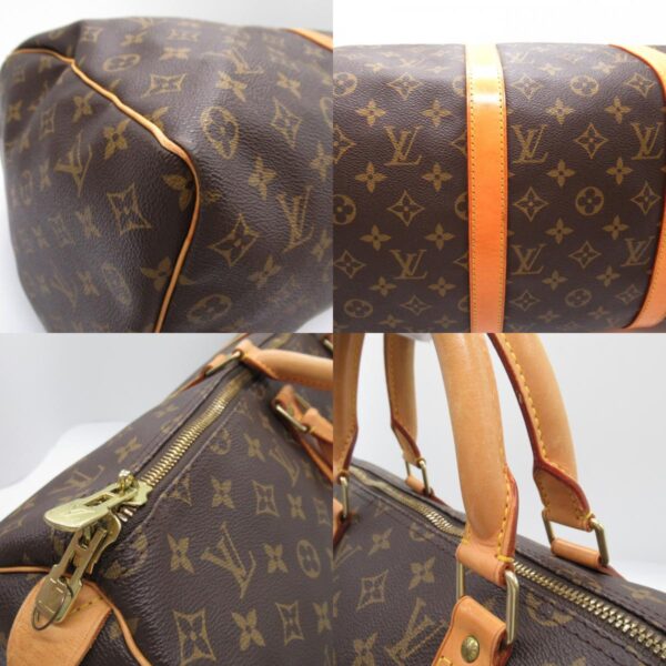 2101217980791 8c Louis Vuitton Keepall 50 Monogram Bag Brown