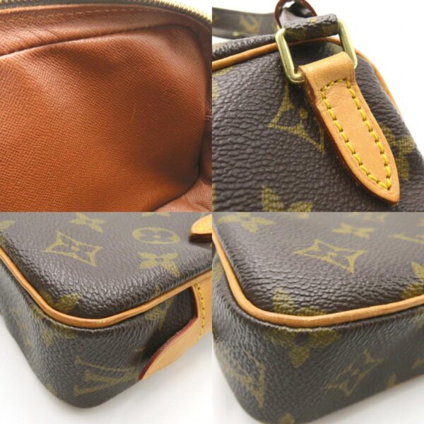 2101217980913 9c Louis Vuitton Pochette Marly Bandouliere Monogram Shoulder Bag Brown