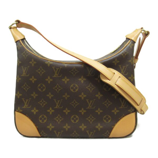 2101217980975 2 Louis Vuitton Boulogne 30 Monogram Shoulder Bag Brown