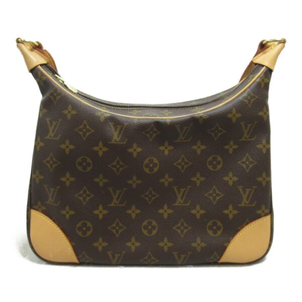 2101217980975 3 Louis Vuitton Boulogne 30 Monogram Shoulder Bag Brown