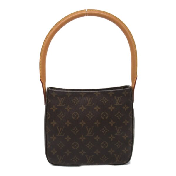 2101217981002 6 Louis Vuitton Looping MM Monogram Shoulder Bag Brown