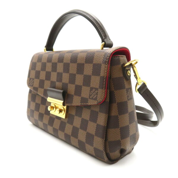 2101217981149 3 Louis Vuitton Croisette Damier Handbag Brown