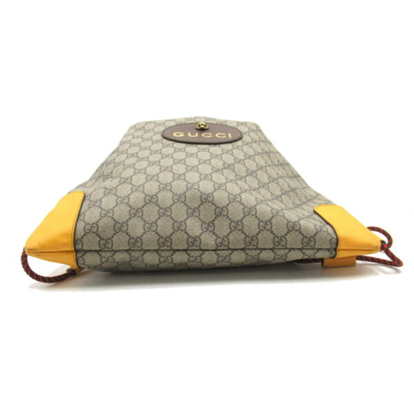 2101217981460 4 Gucci Drawstring Gg Supreme Rucksack Beige