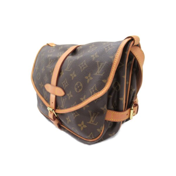 2101217984256 4 Louis Vuitton Saumur 30 Monogram Shoulder Bag Brown