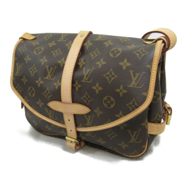 2101217986847 4 Louis Vuitton Saumur 30 Shoulder Bag Monogram Brown