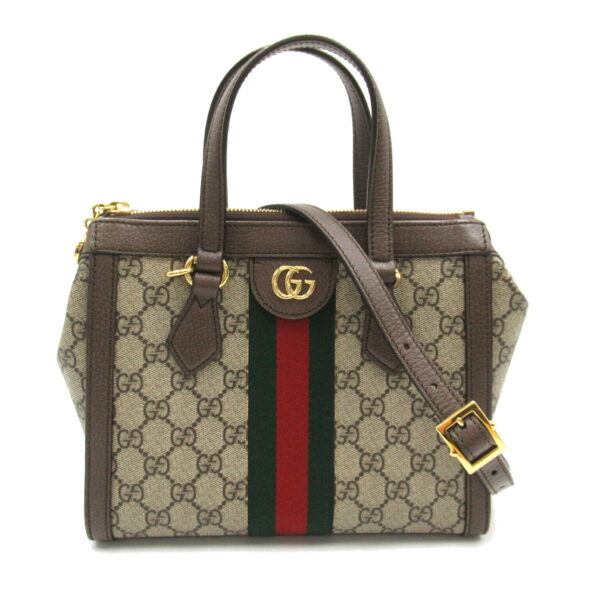 2101217988827 1 Gucci Ophidia Gg Small Tote Bag Brown