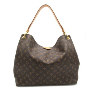 2101217989046 1 Louis Vuitton Looping MM Shoulder Bag Monogram Brown