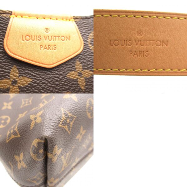 2101217989046 10c Louis Vuitton Graceful MM Monogram Shoulder Bag Brown