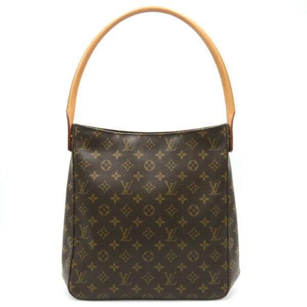 2101217989091 1 Louis Vuitton Looping Monogram Shoulder Bag Brown