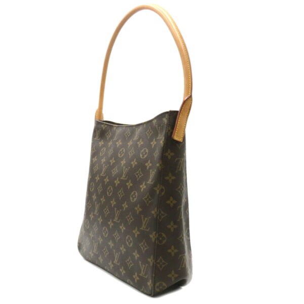 2101217989091 3 Louis Vuitton Looping Monogram Shoulder Bag Brown