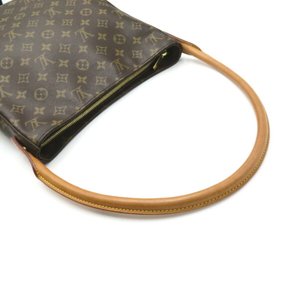 2101217989091 5 Louis Vuitton Looping Monogram Shoulder Bag Brown