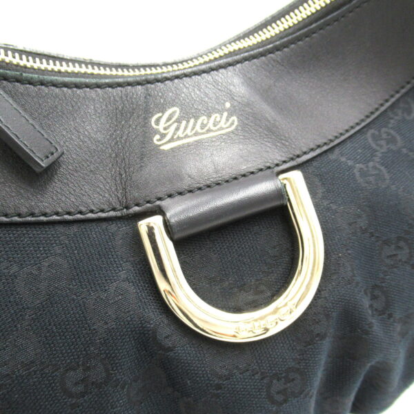 2101217989428 9 Gucci Abbey Gg Shoulder Bag Black